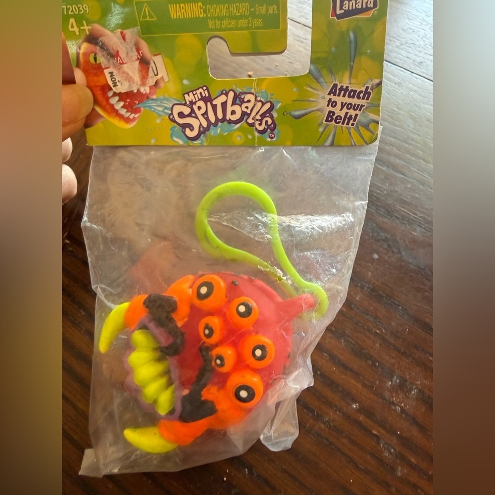 Vintage Lanard Toys Spitballs Squirters 2005  Spidey Toy MIB